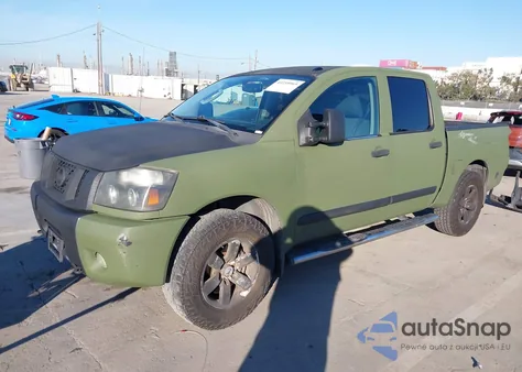 2010 Nissan Titan Se from USA, damaged, VIN 1N6AA0ED5AN318629